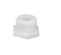 5PCS M4 M6 M8 M10 M12 M16 M20 1/8" 1/4" 3/8" 1/2" 3/4" 1" Male Thread Plastic End Cap Plug Connector Pipe Fitting Adapter(M8)