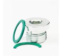 5pcs M6 M8 M10 M12 M14 M16 M18 M20 M22 Metric Male Thread Galvanized Hex Socket Head ED End Cap Fitting Pipe with Ring(M12x1.5)