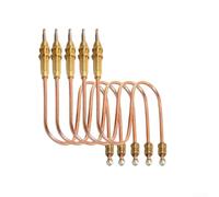 5PCS M8 Thermocouple Replacement For Gas Heater Ignition, 30Cm Pilot Safety Thermocouple, For Fireplace Stove BBQ Oven Flameout Protection