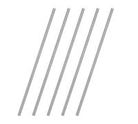 5PCS M8x200mm Fully Threaded Rods, 304 Stainless Steel Right Hand Thread Studs, M8-1.25 Pitch All Thread Bar for Furniture, Machinery, DIY Repairs
