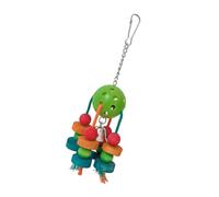 5pcs Macaws Entertainment Toy Parrots Foraging Toy Interactively Toy Swing Toy For Large Parrots And Parakeets Bird Cage Ornaments