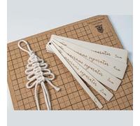 5pcs Macrame Board Auxiliary Rulers Clear Scale Prevents Shifting Spacer Macrame Separator Tool, Macrame Guide Tool Ruler, for Most of the Scene