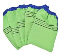 5Pcs Magic Peeling Glove Scrub Mitt Exfoliating Tan Removal Bath Shower Gloves 14cmx17cm for Shower, Spa, Massage