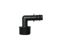 5PCS Male 1/2" 3/4" To 16mm/20mm/25mm Hose Elbow Connector 1/2 3/4 90 Degrees Bending Joints For DN10 DN15 DN20(3I4 TO 16)