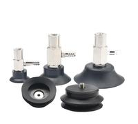 5PCS Manipulator Vacuum Chuck Sucker Pad Variations Fittings PBT/PAT-06/8/10/15/20/30/35/40/50 Suction Cups Bracket Double Layer
