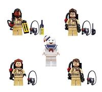 5PCS Marshmallow Man Action Figure,Ghostbusters Fright,Playskool Heroes Stay Puft Marshmallow Man,for Kids Ages 3 and Up
