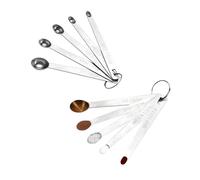 5PCS Measuring Spoons Set, Includes 1/64 TSP, 1/32 TSP, 1/16 TSP, 1/8 TSP, 1/4 tbsp, Food Grade Stainless Steel Teaspoon for Kitchen Baking Cooking,2Pcs