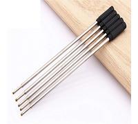 5Pcs Metal Ballpoint Pen Refills, 11.6cm Length, Black1.0mm Black Ballpoint Pen Refills Medium Point