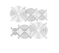 5PCS Metal Mesh Finger Guard Protective Net Fan Grill 30mm 40mm 50mm 60mm 70mm 80mm 90mm 120mm 135mm 140mm 150mm 170mm 200mm(60mm,5PCS-Black Grills)
