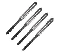 5pcs Metric Spiral Flute Tap Set M3 M4 M5 M6 M8 TiN Coated Machine Screw Thread Milling Tap Tapping Threading Tools
