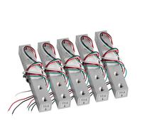 5pcs Micro Load Cell Weight Sensor Electronic Scale Aluminum Alloy Weighing Pressure Sensor 1KG 2KG 3KG 5KG 10KG 20KG(5KG(5pcs))