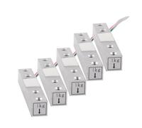 5pcs Micro Load Cell Weight Sensor Electronic Scale Aluminum Alloy Weighing Pressure Sensor 1KG 2KG 3KG 5KG 10KG 20KG(1KG(5pcs))