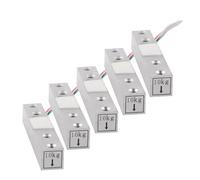 5pcs Micro Load Cell Weight Sensor Electronic Scale Aluminum Alloy Weighing Pressure Sensor 1KG 2KG 3KG 5KG 10KG 20KG(10KG(5pcs))