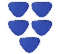 5PCS Microfiber Mopping Pad Replacement, Steam Mop Cleaning Cloth Fit for Vileda Series, Highly Absorbent Washable Pads with Strong Cleaning Power for Hardwood Floors and Tiles
