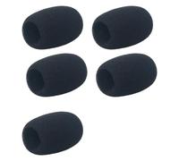 5PCS Microphone Foam Covers Professional Mic Windshields Windscreen Protections Conference Call Studio Recordings Professional Microphone Guard Sponges