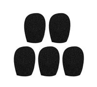 5Pcs Microphone Protections Headset Microphone Covers Foam Noise Reduction Headset Microphone Sponge