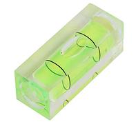 5Pcs Mini Bubble Level, 15x15x40mm Square Quality Mini Spirit Levels Bubble Small Level Measuring Instruments Layout Tools for Camping, Cameras, Stationary Pictures