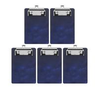 5pcs Mini Memo Clip Board 6x4 Plastic Clipboard with Hanging Hole