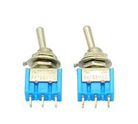 5pcs Mini MTS-102 3-Pin SPDT ON-ON 6A 125VAC Miniature Toggle Switches
