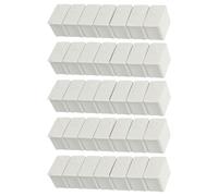 5pcs Mini Pill Box Weekly 7 Compartment Plastic Case with Braille | Seven Day Organiser, Portable Storage for Tourism or Drawer Use, White Finish, Blind User Aid