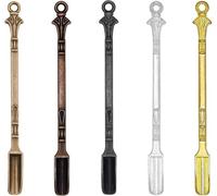 5PCS Mini Spoon Metal - Compact and Lightweight Measuring Spoons - Coke Spoons - Snuff Spoon for Salt and Spices
