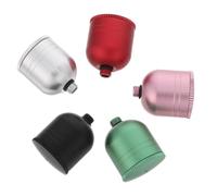 5pcs Ml Aluminium Screw on Airbrush Cup for Model Painting