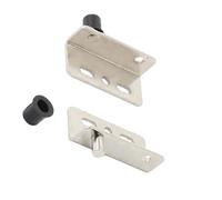 5Pcs Modern Secret Entrance Joint Iron Building Continuous Integration with Furniture Quiet Closing Function Vertical Feature Quiet Closing Cabinet Joint