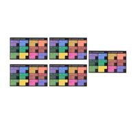 5pcs Month Index Sticker for Notepad, Waterproof Glue Labels