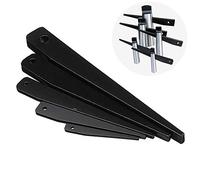 5pcs Morse Taper Ejector Drift Key Oblique Iron For Drill Chuck Sleeve Morse Taper Adapter