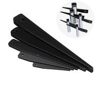 5pcs Morse Taper Ejector Drift Key Oblique Iron For Drill Chuck Sleeve Morse Taper Adapter