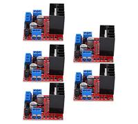5Pcs Motor Driver Module Dual H Bridge Board L298N Strong Driving Ability Safe&Reliable for Step Stepper Motors
