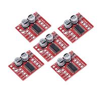 5PCS Motor Driver Module, L298N MX1508 DC Motor Driver Controller Board Dual H-Bridge Stepper Motor Module 1.5A 2 Way Motor Control Modules for Smart Toy Car Robot