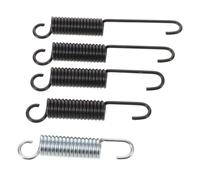 5pcs Motorcycle Kickstand Return Spring Stainless Steel 75-120mm Set