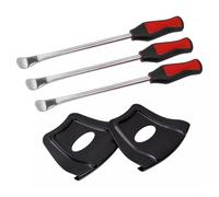 5Pcs Motorcycle Tire Pry Lever Set, Metal Hand Tools for Bike Tire Changing and Repair, Durable General Purpose Lifting Bars for Mechanic Maintenance