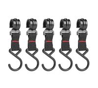 5Pcs Moveable Camping Hangings Hook Hangings Laundry Hook S-Shaped Hanger Storage Rack for Outdoor Picnics