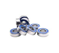 5PCS MR126RS 6x12x4 mm Bearing ABEC-7 Miniature MR126-2RS Ball Bearings Blue Sealed