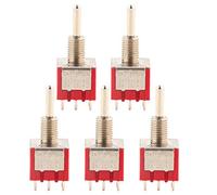 5PCS MTS-303 Toggle Switch 3PDT ON-OFF-ON Rocker Switch