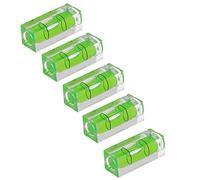 5pcs Multifunctional Mini Bubble Level Woodworking Wooden Horizontal Bubble Mini Level Feet Foot Slope Measuring Tools