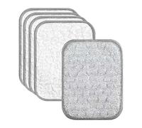 5Pcs Multipurpose Wire Dishwashing Rags for Wet and Dry,Scratch-Resistant Multipurpose Wire Dish Washing Rag Towel, Double Sides Reused Cleaning Cloth,Cleaning Rags for Pans,Pots,Stove,Kitchen and Hou