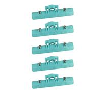 5pcs Music Book Clip Sheet Music Holder for Piano Scores | Light Green Abs, Portable Page Fixing Clamp for Home Practice and Going out Play, Musical Student Supplies