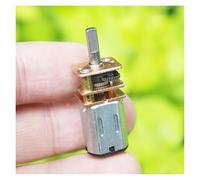 5PCS N20 Gear electronic starter 43RPM-128RPM Reduction All Metal Gearbox DC 3V 6V 9V Low Speed N20 Deceleration Smart Toy Car electronic starter EKFBQBGW