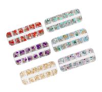 5pcs Nail Art Adornment DIY Manicure Decor Metal Decoration Kit | Creative Unique Design, Lightweight Set for Professional Use and Ladies, Beautiful Ornament