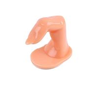 5Pcs Nail Art Artificial Fingers Practice Model with Fingernails DIY Plastic Display False Manicure Print Tool