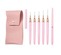 5pcs Nail Art Liner Brush Nail Gel Polish Painting Nail Art Design Brush Pen Set Nail Dotted Painting Drawing Pen