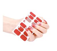 5pcs Nail Stickers, Fully Covering Nails, Cartoon Pattern Nail Art Stickers, Can Be Pasted By Oneself And Easy To Operate, With A Fresh And Cute Style For Women, And Comes With A Free Nail File