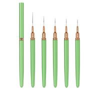 5Pcs Nails Art Brushes Super Fine Thin Liner Brush Set For Gel Polish Painting Designs Gifts For Women Girls Nail Art Brushes For Gel Polish