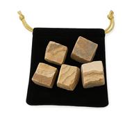 5pcs Natural Landscape Jasper Stones 20~30mm Stone for Jewelry Making (Landscape Jasper, 5)