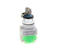 5Pcs NO N/O Normally Open Two 2 Position Rotary Key Lock Select Selector Switch IDGTTLDF