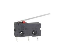 5PCS normal Limit Switch NO NC 3P Terminals SPDT 5A 125V 250V Roller Arc Lever Snap Action Push Switches for 3D Printer Machine