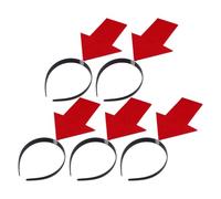 5pcs Novelty Arrow Hairband for Halloween Cosplay Birthday Parties